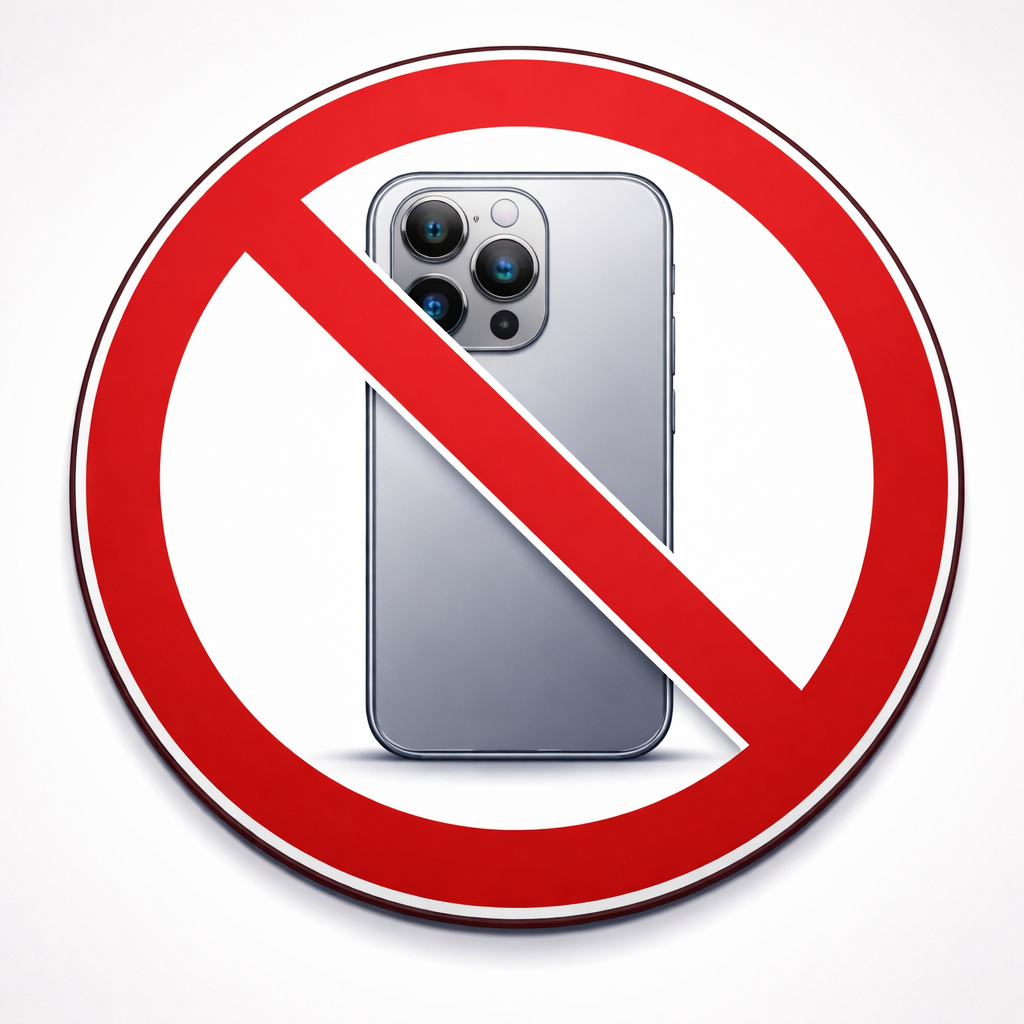 No Phones Logo